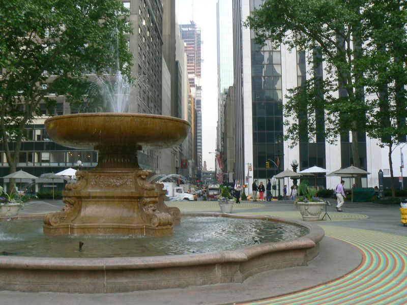 Bryant Park: Josephine Shaw Lowell Memorial Fountain 2